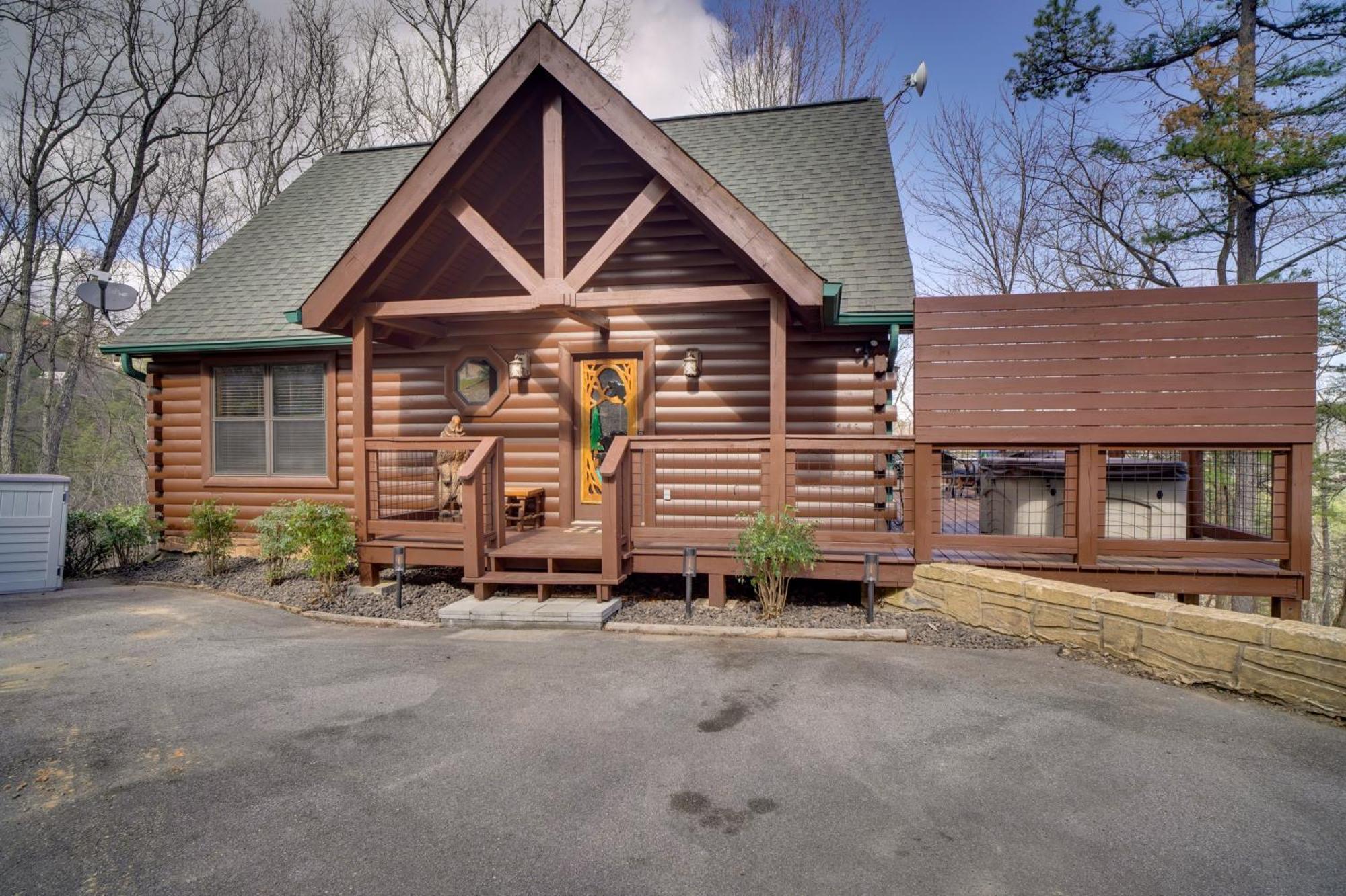 Hatcher Mtn Retreat Sevierville Cabin With Hot Tub! מראה חיצוני תמונה